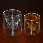 Classical Skull Shape Crystal Glass