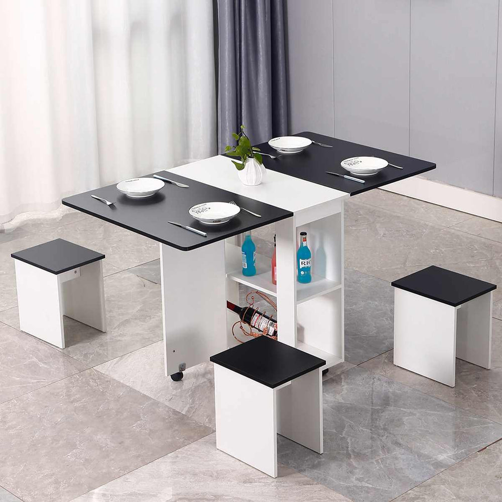 Folding Dining Table Set