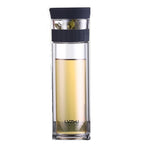 300ml/400ml Portable Double Wall Borosilica Glass Tumbler