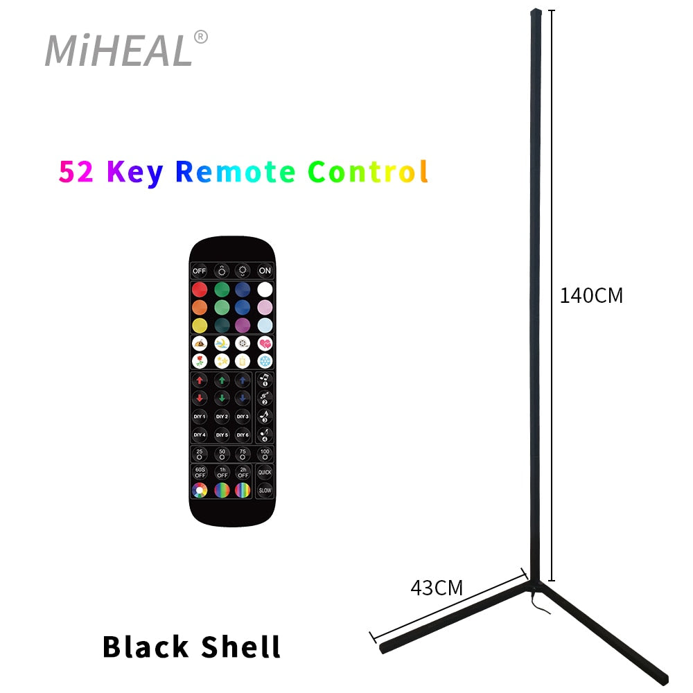 LED Floor Lamp with Remote Control