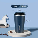 380/510ML Stainless Steel Coffee Vacuum Flask