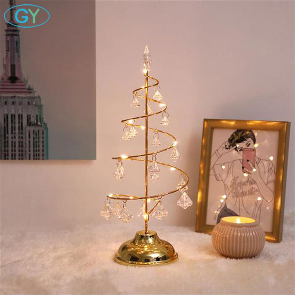 Christmas Fire Tree LED Table Lamp