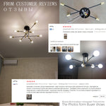 Modern LED Edison Bulbs Chandelier