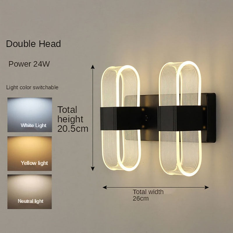 Indoor Acrylic Wall Lamp