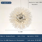 Modern Crystal Led Ceiling Chandelier