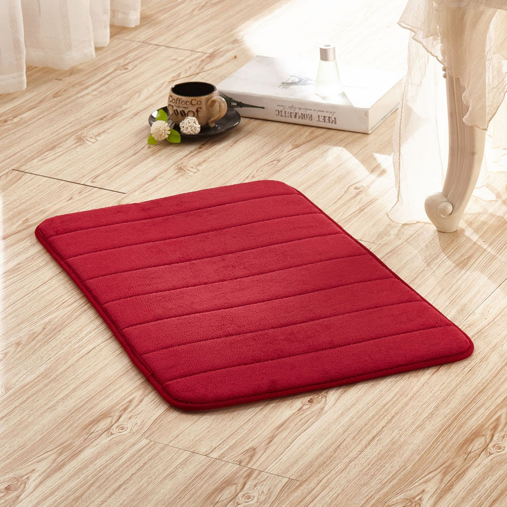 Coral Foam Non-Slip Back Rug