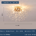 Modern Crystal Led Ceiling Chandelier