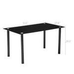 Minimalist Modern Dining Table Set