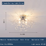 Modern Crystal Led Ceiling Chandelier