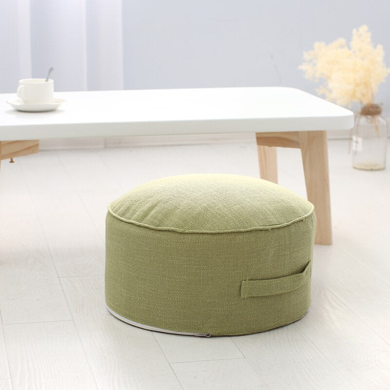 Tea Ceremony Floor Poufs With Fillings