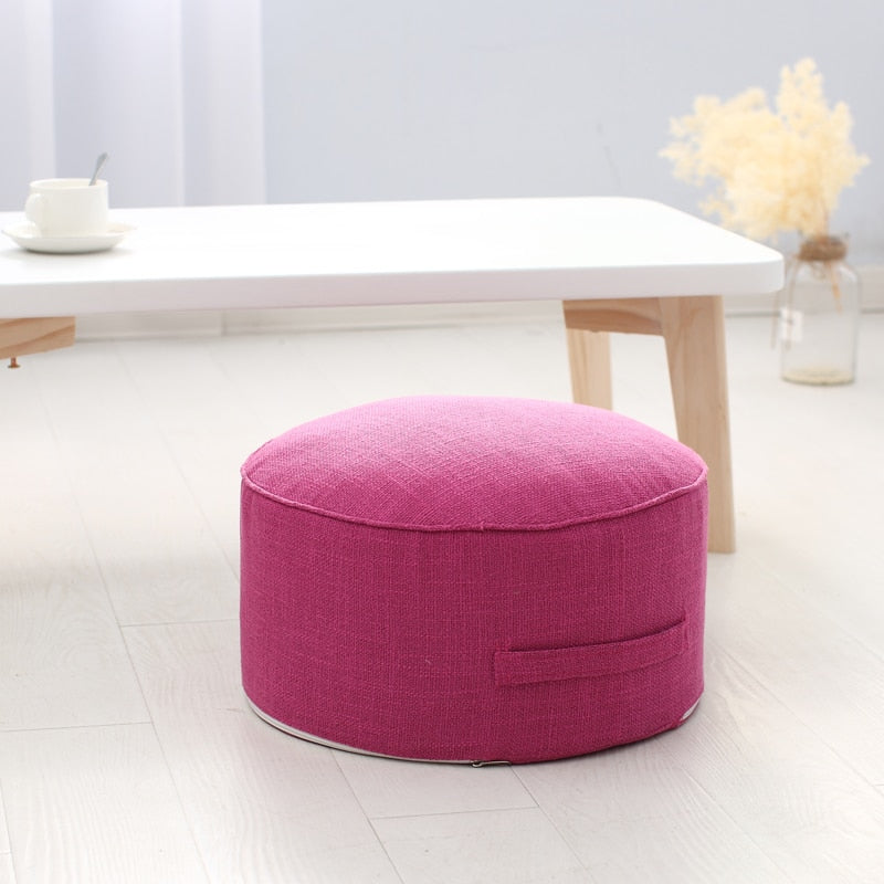 Tea Ceremony Floor Poufs With Fillings