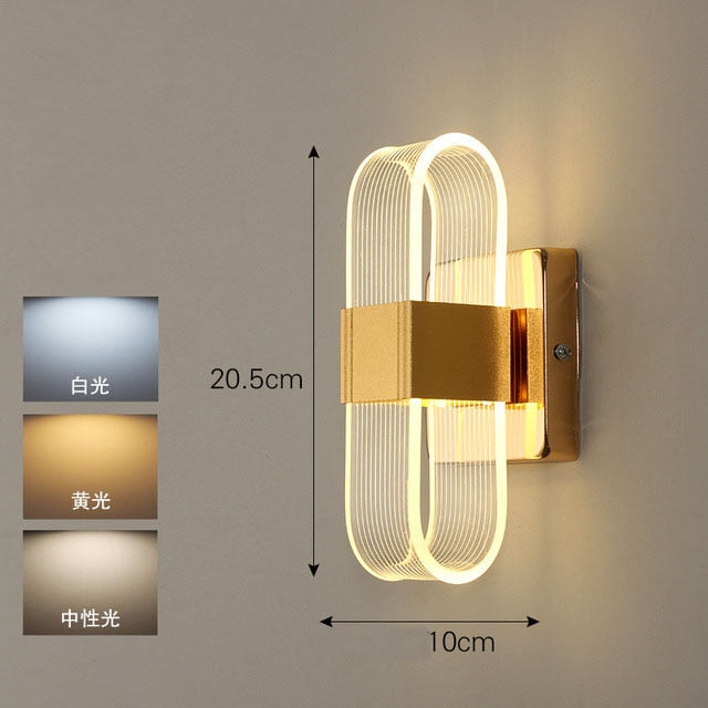 Indoor Acrylic Wall Lamp