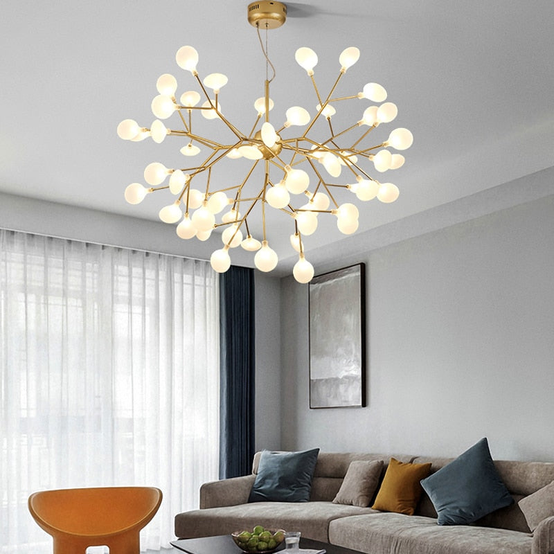 Modern firefly LED Chandelier