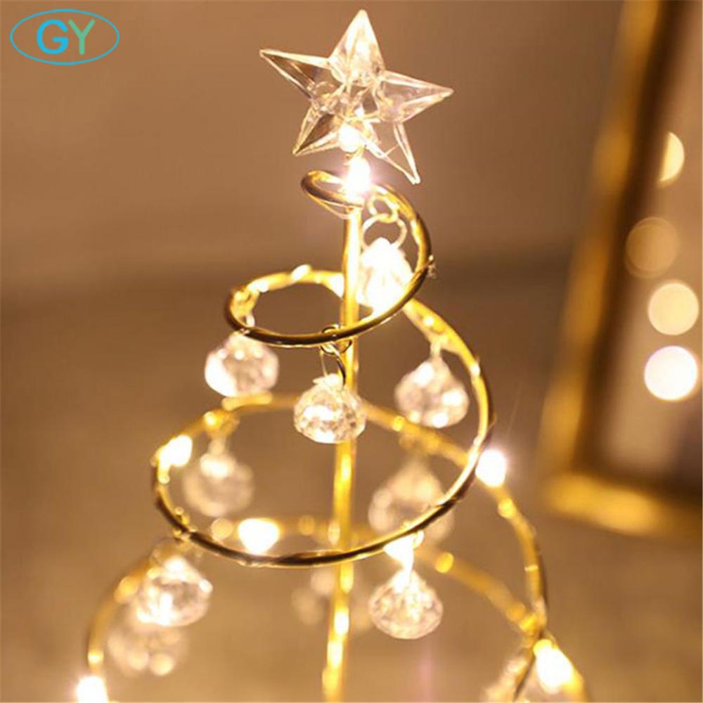 Christmas Fire Tree LED Table Lamp