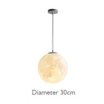 LED Moon Pendant Light