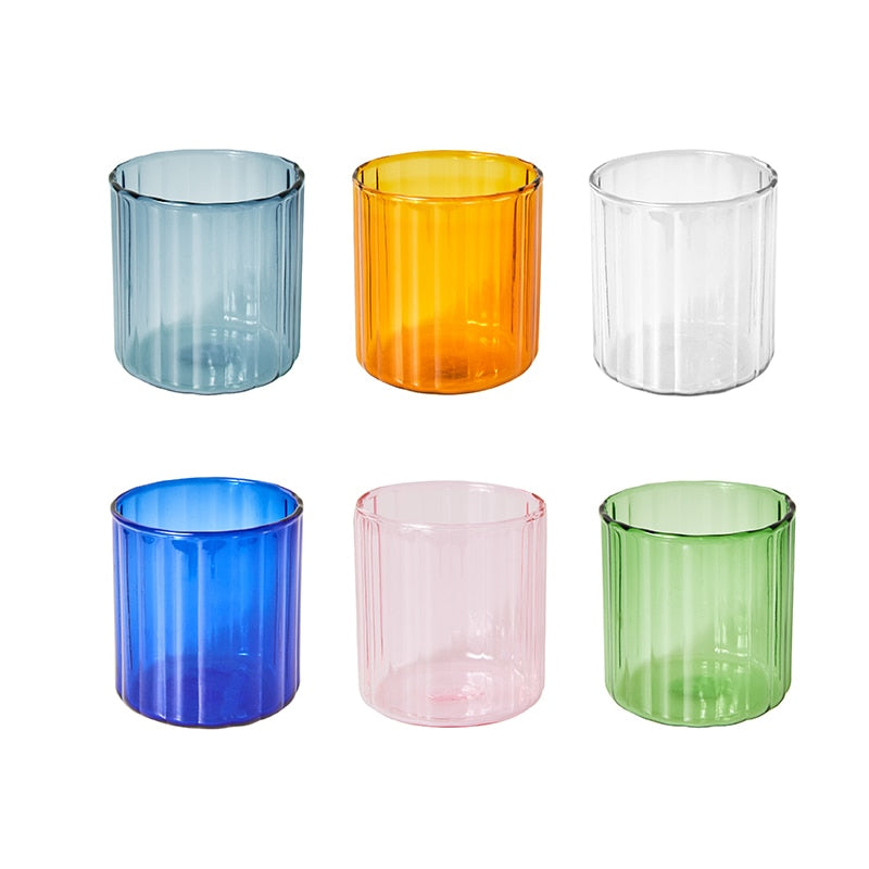 6 Colors Heat Resistant Glasses