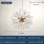 Modern Crystal Led Ceiling Chandelier