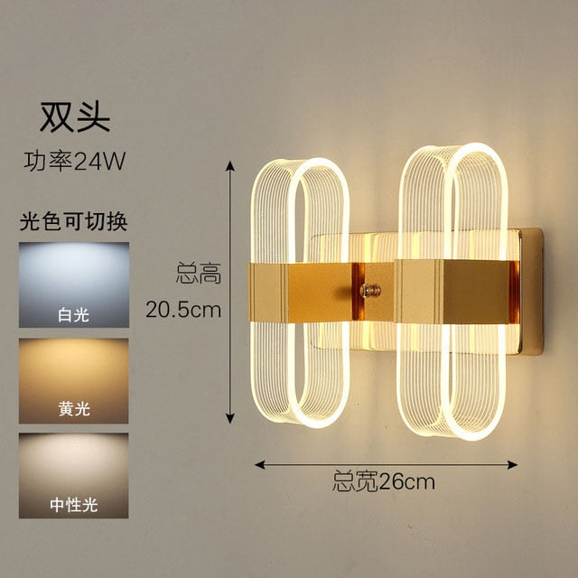 Indoor Acrylic Wall Lamp