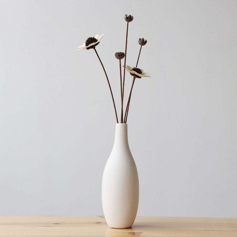 White Ceramic Vase