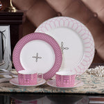 4 pcs Luxury Ceramic Dinner Set