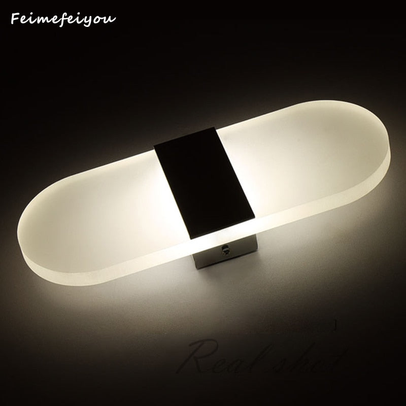 Mini 3W/6W LED Acrylic Wall Lamp