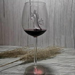 Built-in Shark Wine Glass