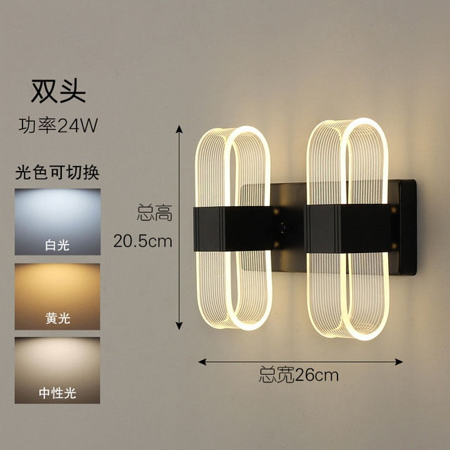 Indoor Acrylic Wall Lamp