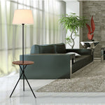 Stylish LED Modern Floor Lamp with Table