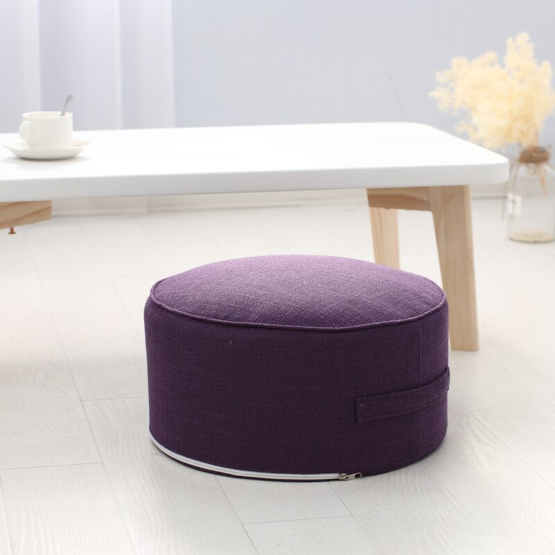 Tea Ceremony Floor Poufs With Fillings