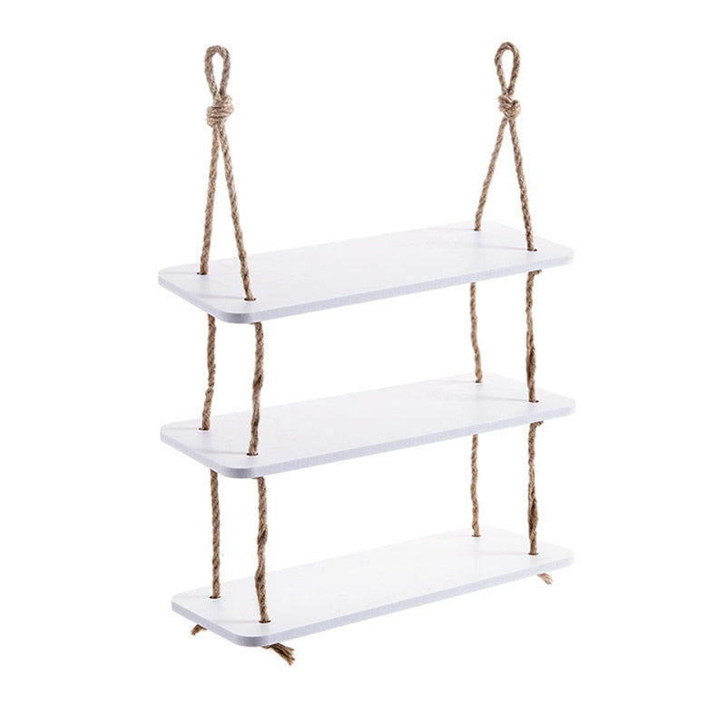 Wooden Rustic Floating Shelf