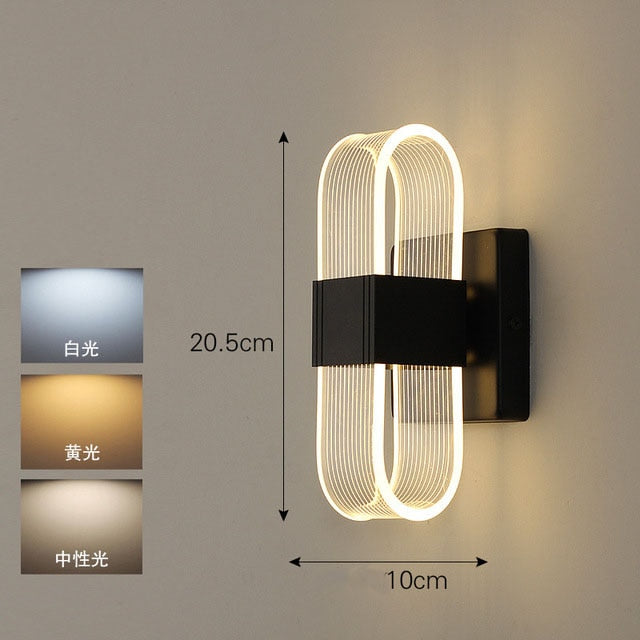 Indoor Acrylic Wall Lamp