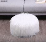 Inflatable Portable Round Footstool