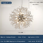 Modern Crystal Led Ceiling Chandelier