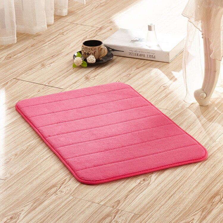 Coral Foam Non-Slip Back Rug