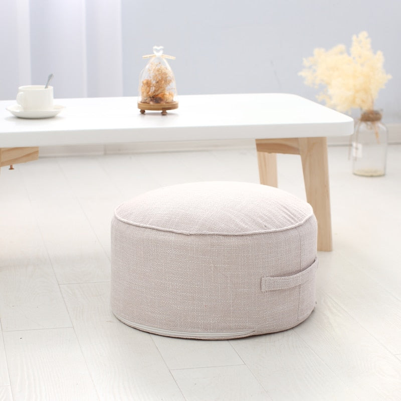 Tea Ceremony Floor Poufs With Fillings