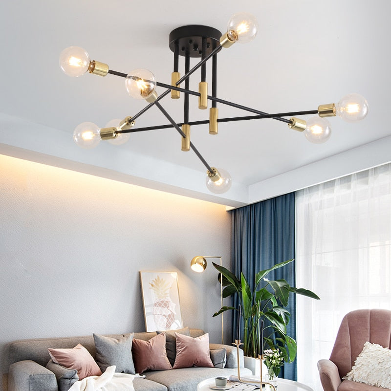 Modern LED Edison Bulbs Chandelier