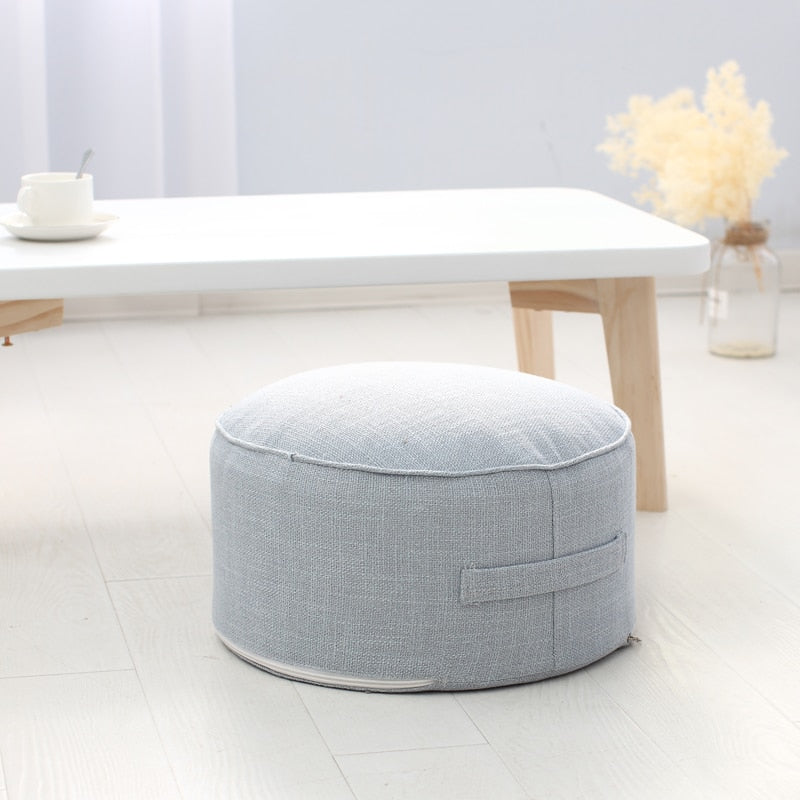 Tea Ceremony Floor Poufs With Fillings