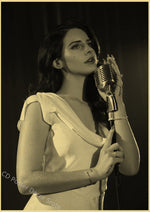 Singer Lana Del Rey Poster