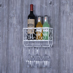 Wall Mount Wine Glass Hanging Frame