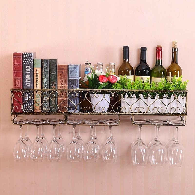 Wall Mount Wine Glass Hanging Frame