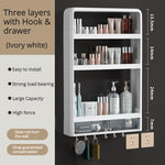 Punch-free Wall-mounted Bathroom Organizer