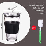 450ml Non-slip Tumbler With Straw