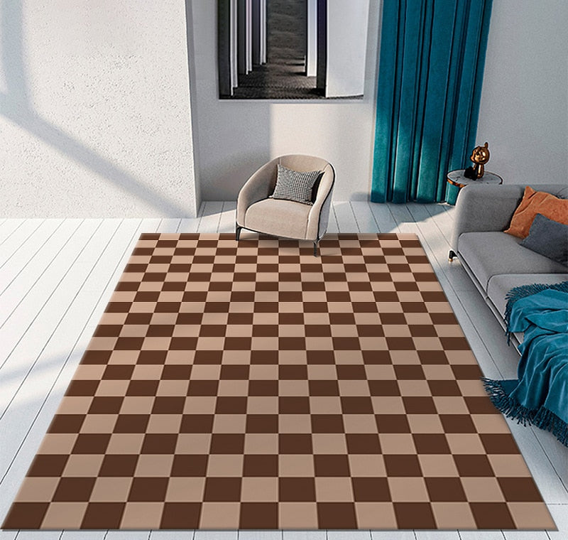 Checkerboard Pattern Carpet