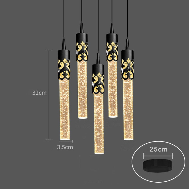 Modern Luxury Crystal Pendant Lamp