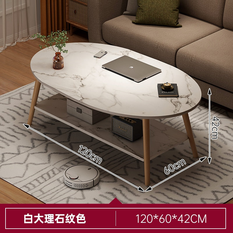 Modern Minimalist Wooden Coffee Table