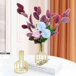 Retro Iron Flowers Vase