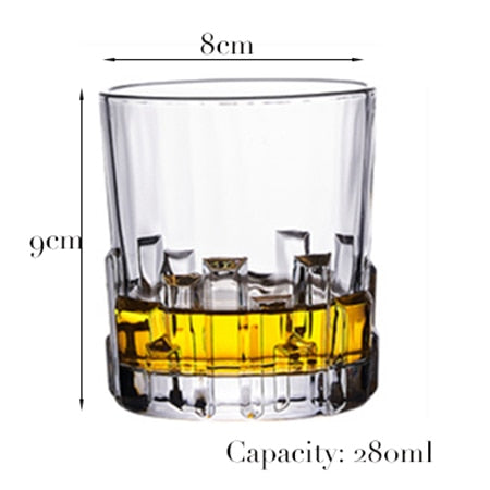 Old Fashioned Whiskey Glass