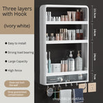 Punch-free Wall-mounted Bathroom Organizer