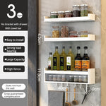 Punch-free Wall-mounted Bathroom Organizer