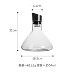 1500ML Whisky Wine Handmade Crystal Decanter